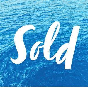 Sold from here on out!